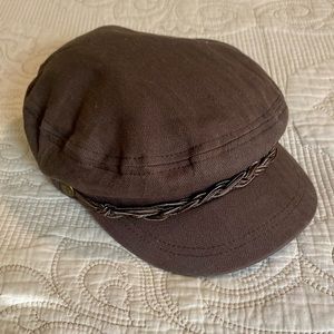 Brixton x Spot Skatepark of Tampa Cap Size M 7 1/4 58cm Brown UNISEX